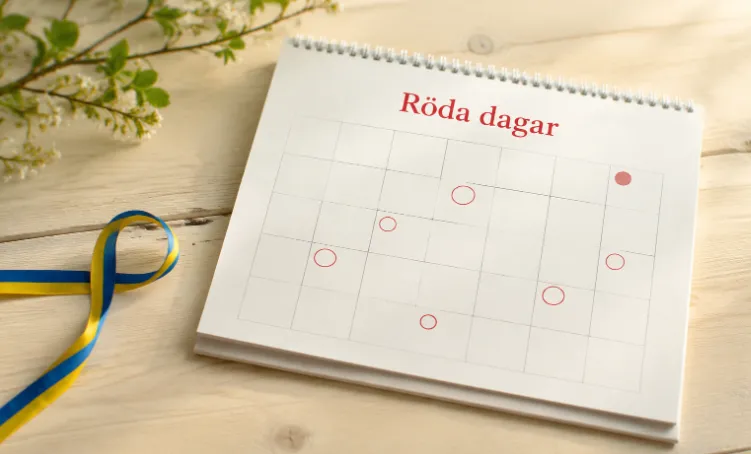 Röda dagar i Sverige
