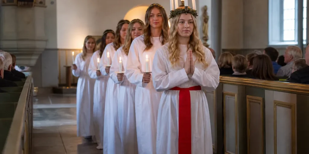 Lucia och luciatågets historia